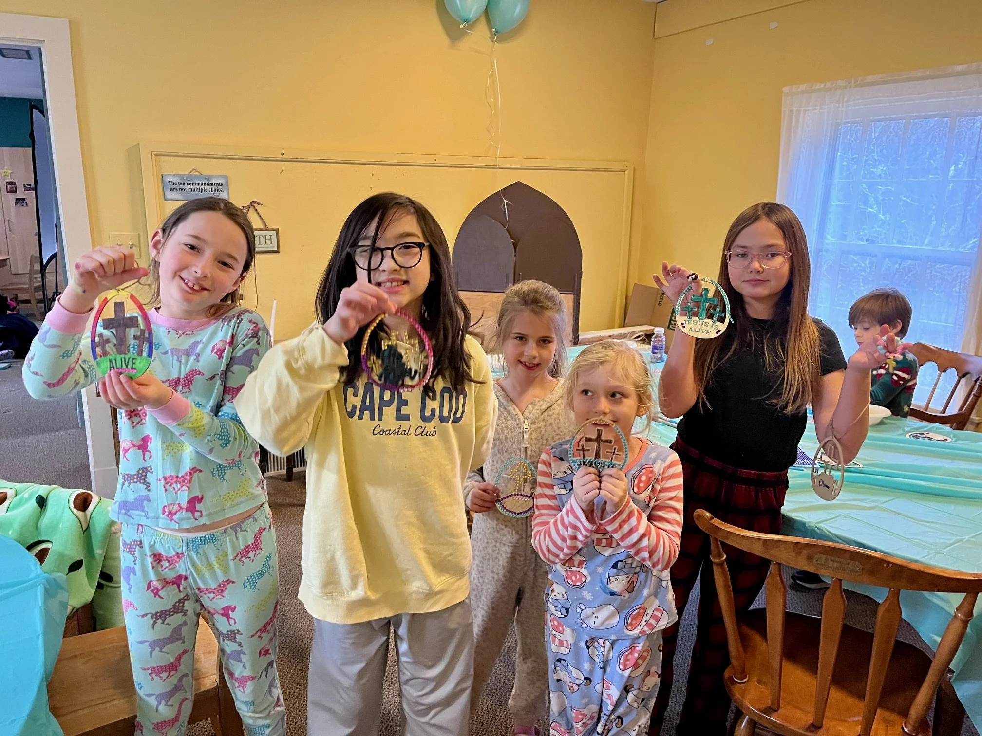 Church PJ Party- Games, Crafts and a Movie