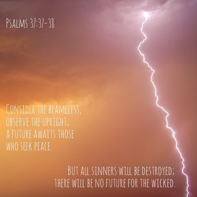 Psalms 37:37-38