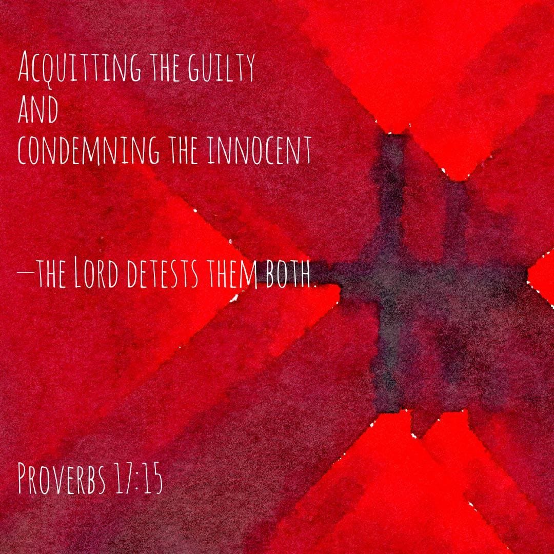 Proverbs 17:15