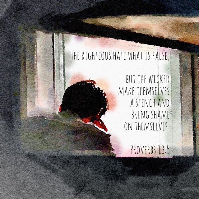 Proverbs 13:5