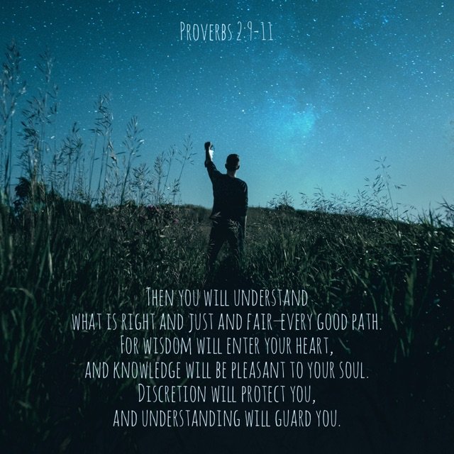 Proverbs 2:9-11
