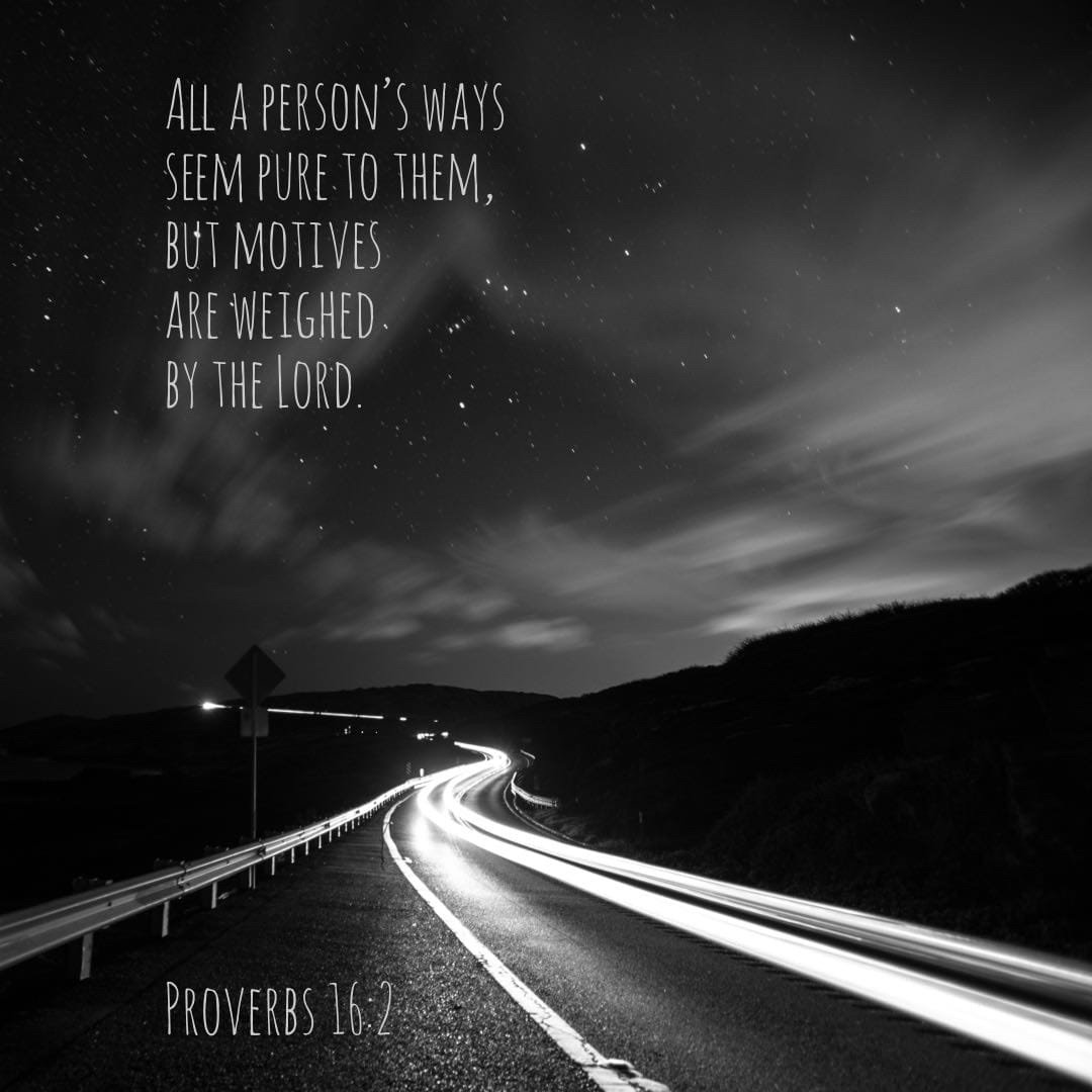 Proverbs 16:2