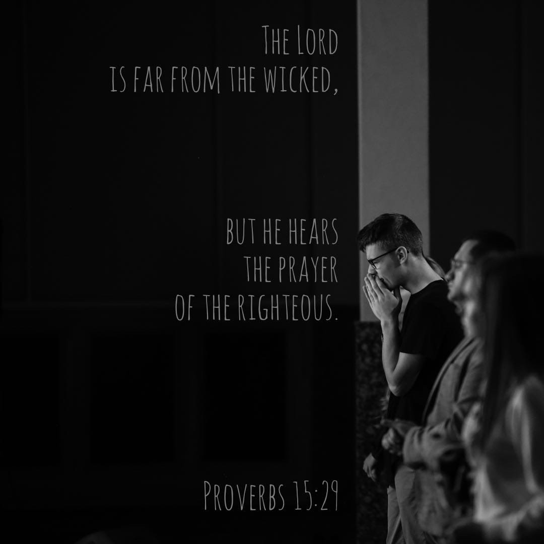 Proverbs 15:29