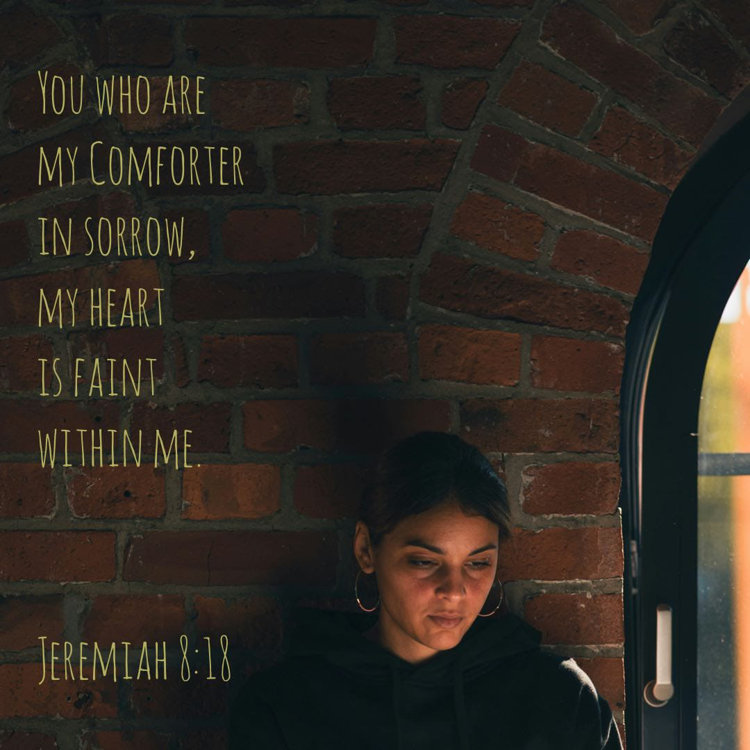 Jeremiah 8:18