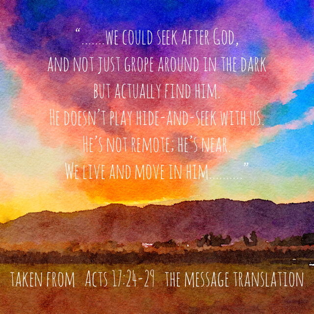 Acts 17:24-29