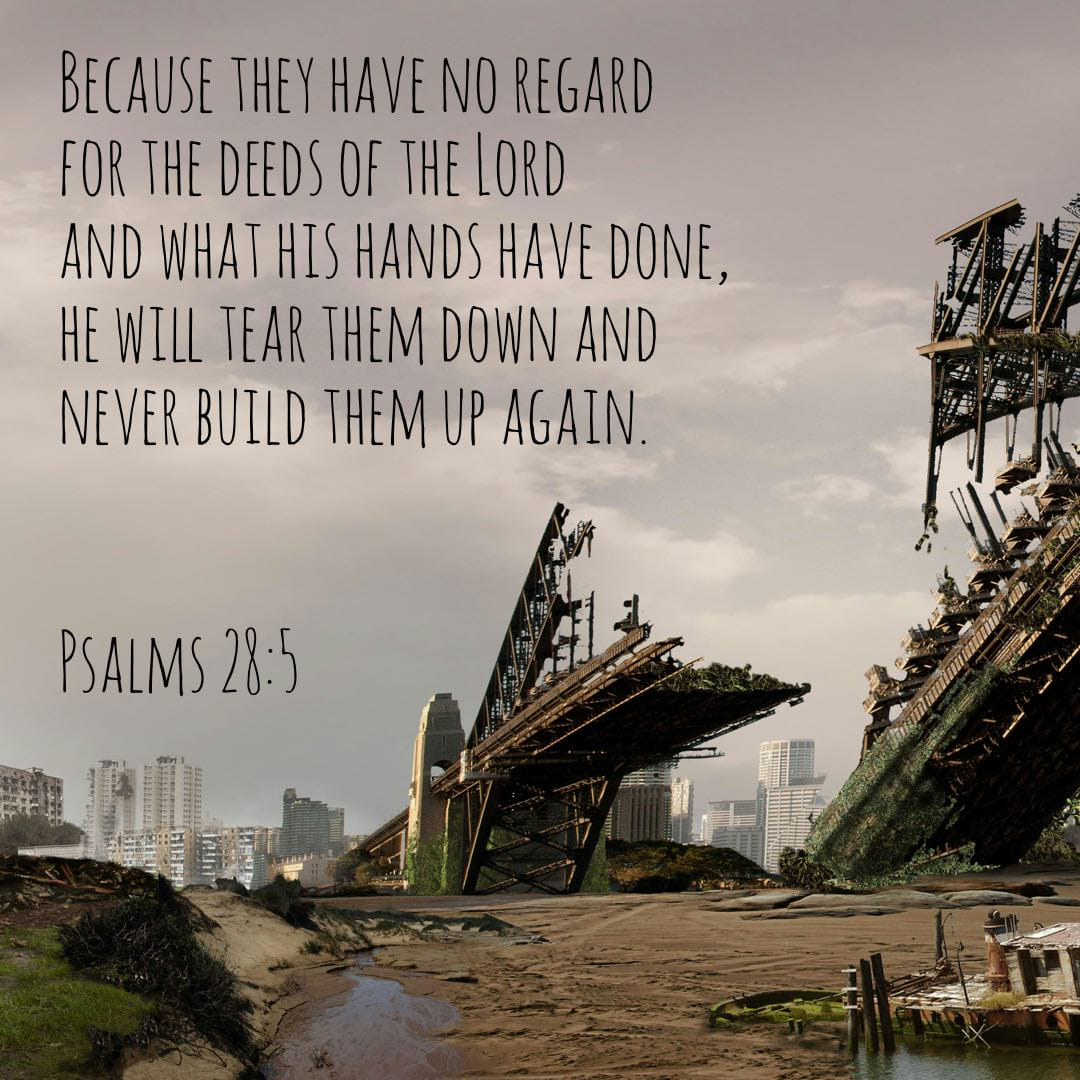 Psalms 28:5