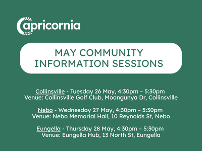 May 2026 Information Sessions