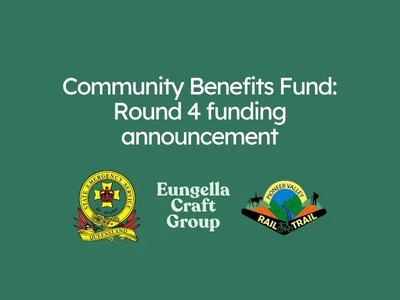 MEDIA RELEASE: Community Benefit Fund - Round 4 recipients