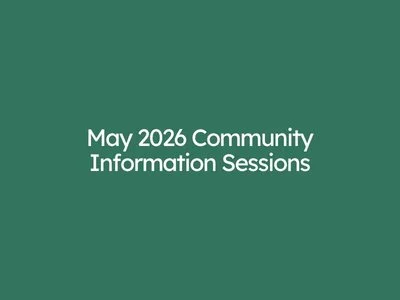 May 2026 Information Sessions