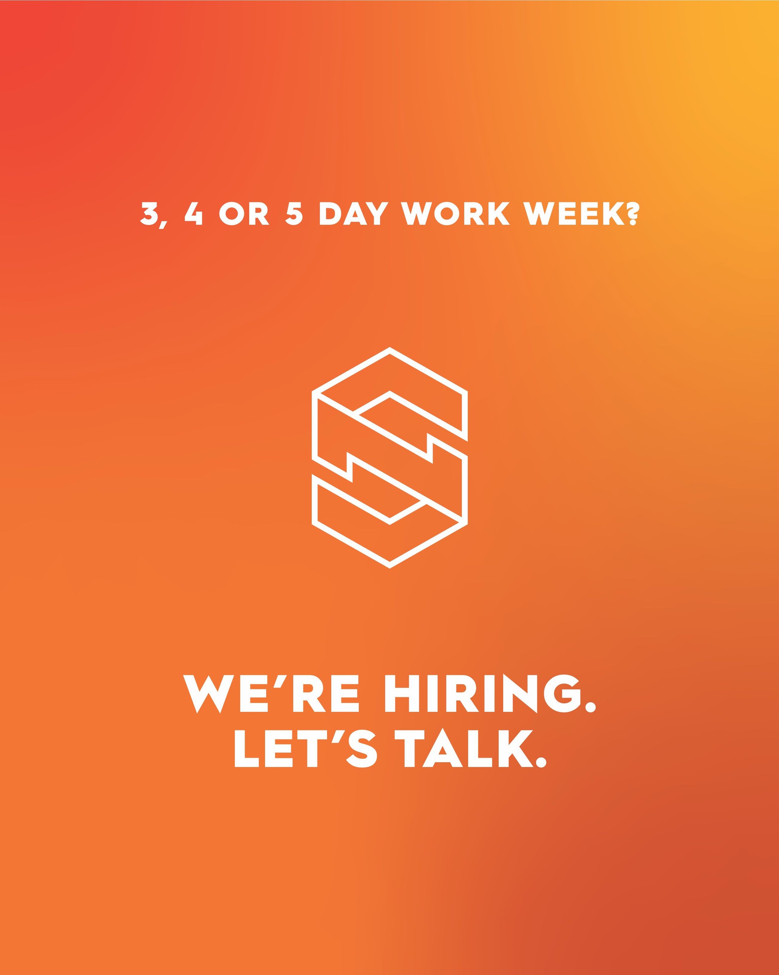 WANT MORE FLEXIBILITY IN YOUR WORK WEEK?

3 days? 4 days? 5 days? Let&rsquo;s talk.

We&rsquo;re looking for an experienced Signwriter / Installer to join the crew at Sign Network.

We want someone who knows their way around signage - someone who can