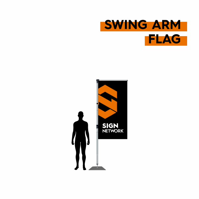 Swing Arm Flag