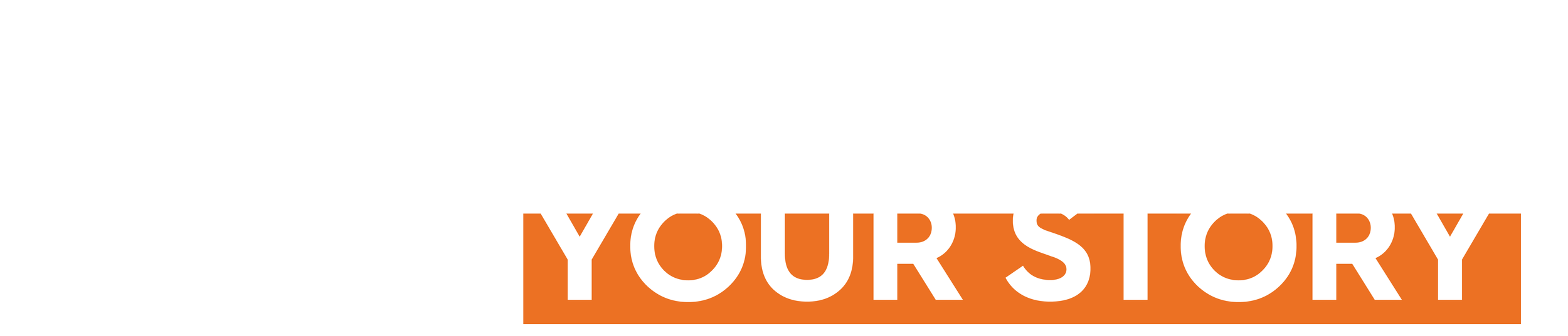 Graphic promoting videography storytelling with bold text that says 'Videography That Tells Your Story.'