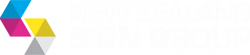 Logo of New Zealand Tourism with stylized text in black and white.