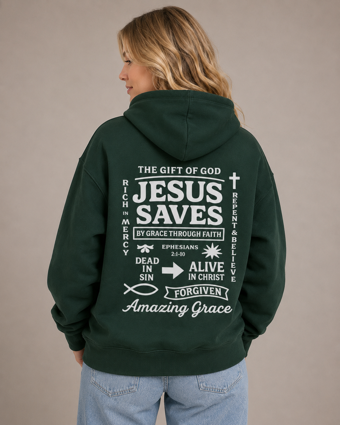 ALIVE IN CHRIST HOODIE