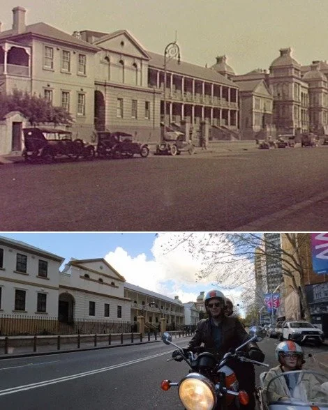 Parliament House on Macquarie St has barely changed in 100 years! Back another 100 years to the 1820s, and it was the north wing of the new Rum Hospital. Cheers! 🥃🥃