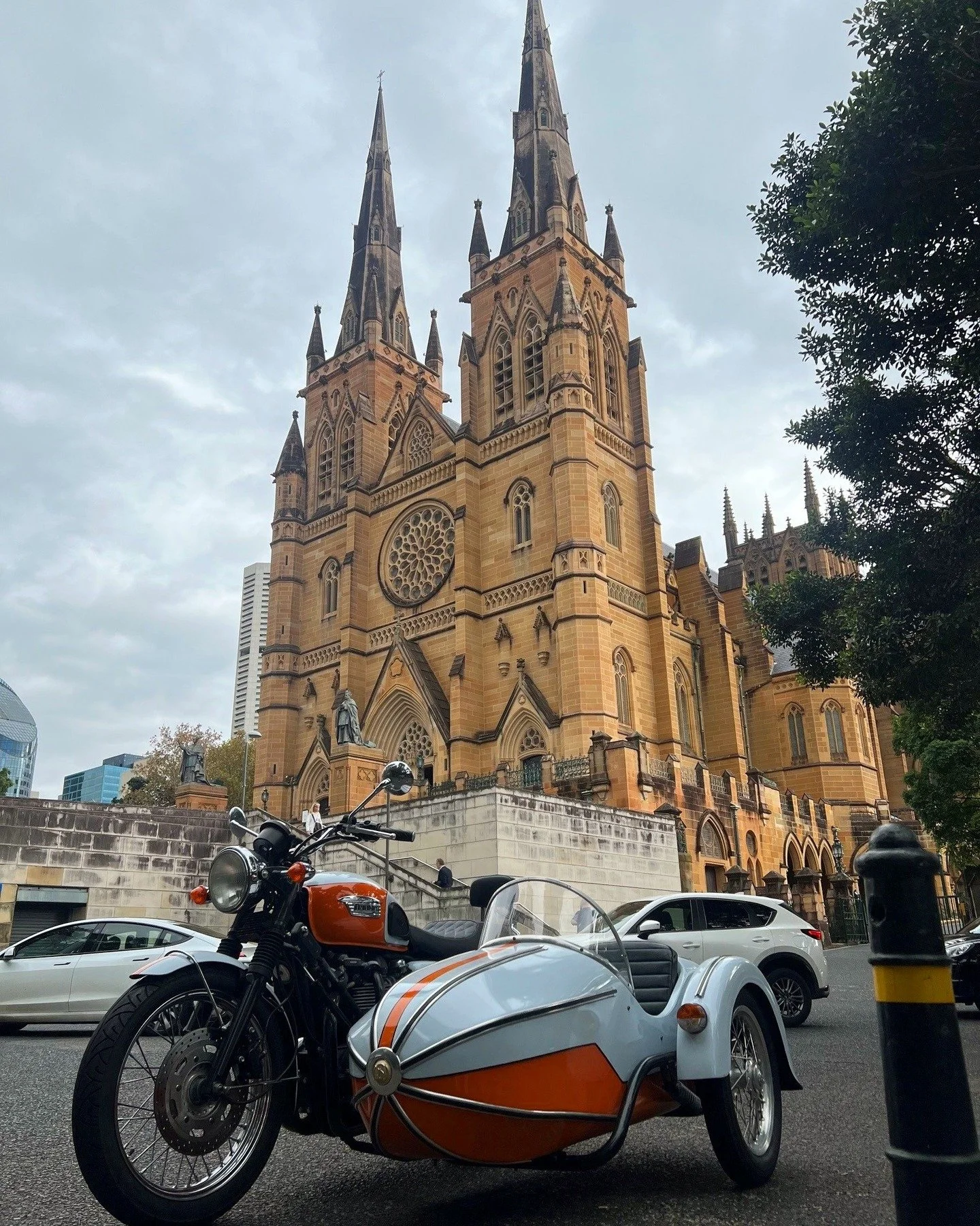 The first one burnt down! The second one ... burnt down too! The foundation stone for the third St Mary's was laid in 1868. And just 132 years it was 'job done', with the glorious spires finally added to the Cathedral in 2000. Enjoy the sights and st