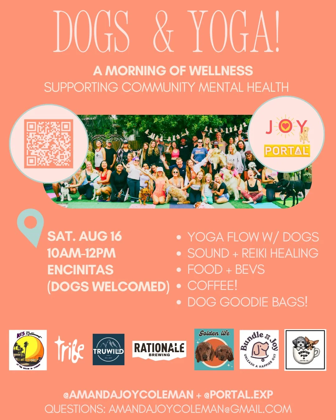 Dogs & Yoga Wellness Morning