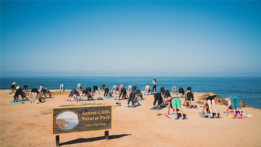 Wednesday Evening Stretch Flow Donation Yoga at Sunset Cliffs