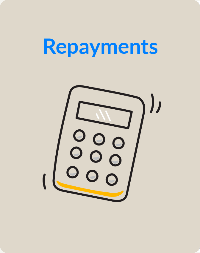 Illustration of a calculator with the word 'Reappointments' in blue at the top.