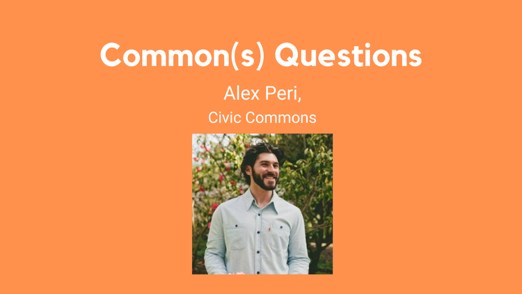 Common(s) Questions with Alex Peri