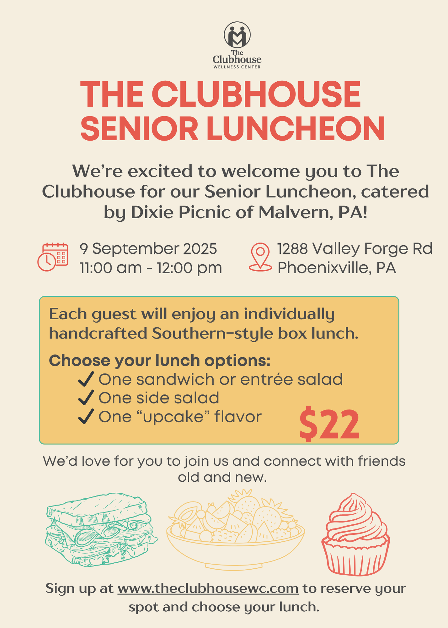 The Clubhouse Senior Luncheon