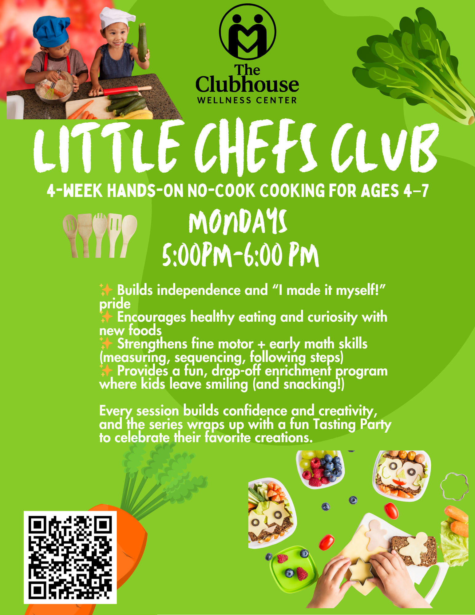 Little Chefs Cooking Club (Ages 4-7)