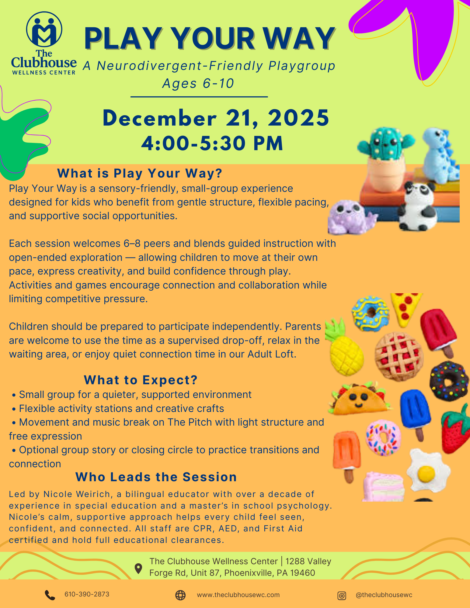 Play Your Way – Neurodivergent-Friendly Playgroup