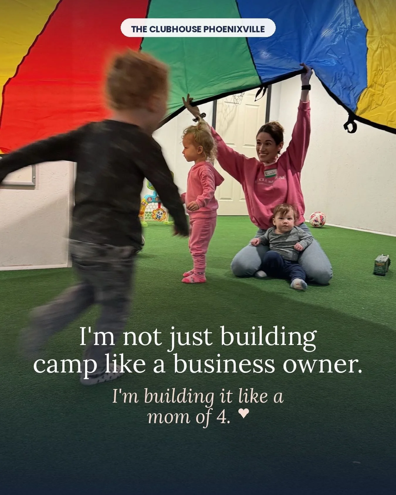 When I&rsquo;m building our summer camp schedule, I&rsquo;m not just thinking like a business owner. I&rsquo;m thinking like a mom of four. 🩵

Will my kid get lost in the crowd?

Will their big personality end up as a phone call home?

Will all-day-