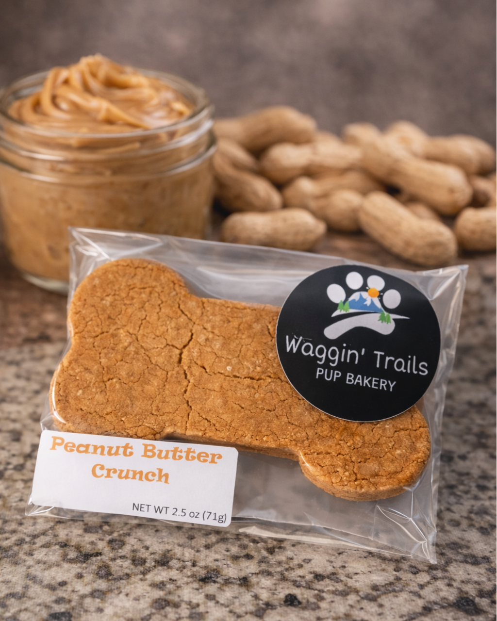 2 oz. Peanut Butter Crunch Bone