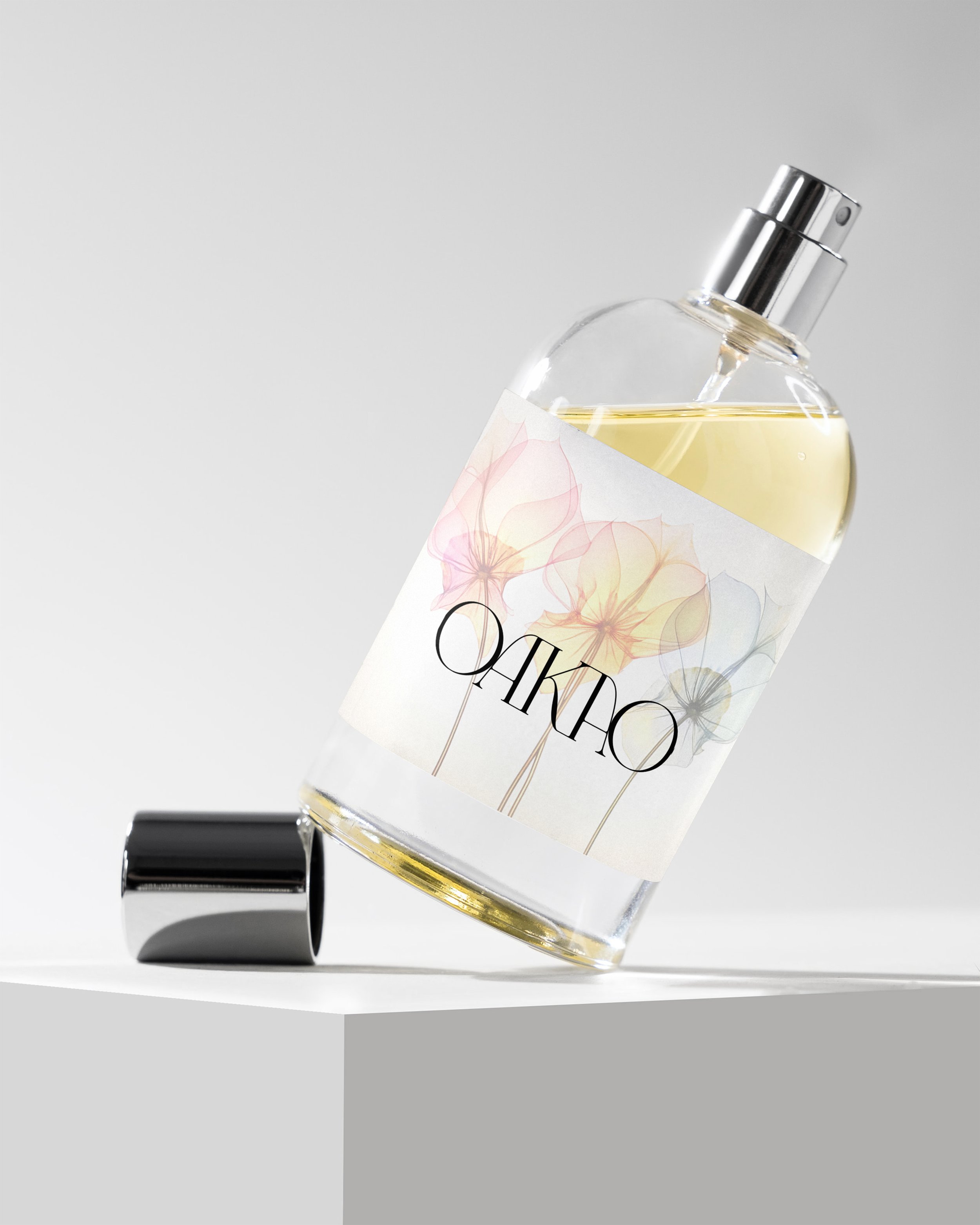 OAKAO perfume mockup