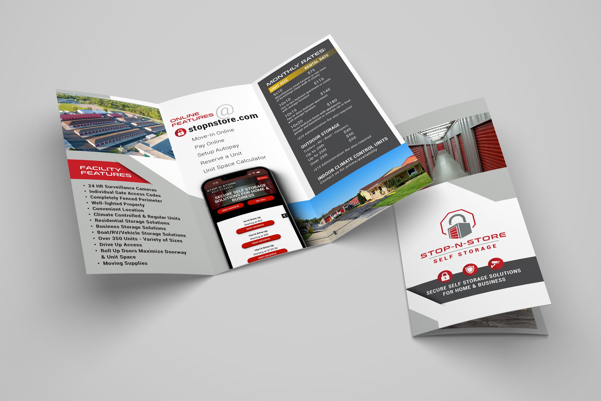 tri-fold brochure