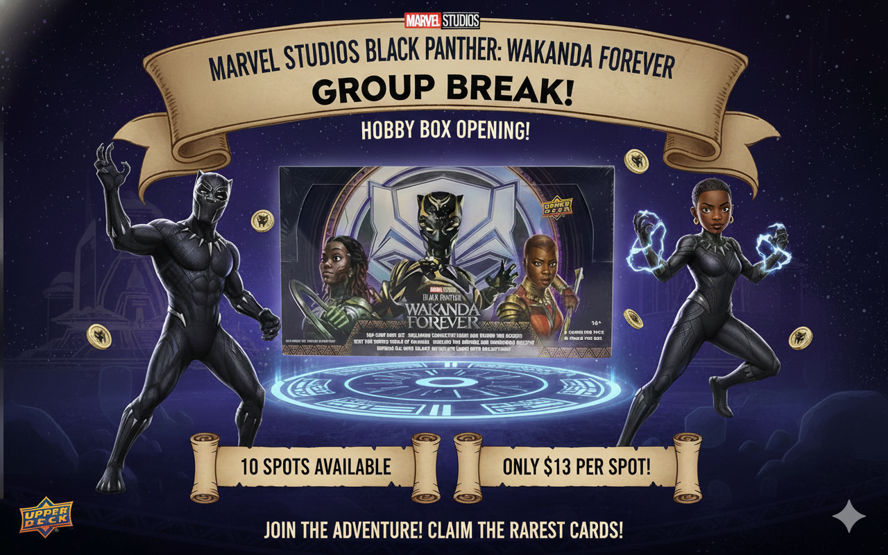 GB #026 - Marvel Studios Black Panther: Wakanda Forever Hobby Box (Upper Deck 2024)