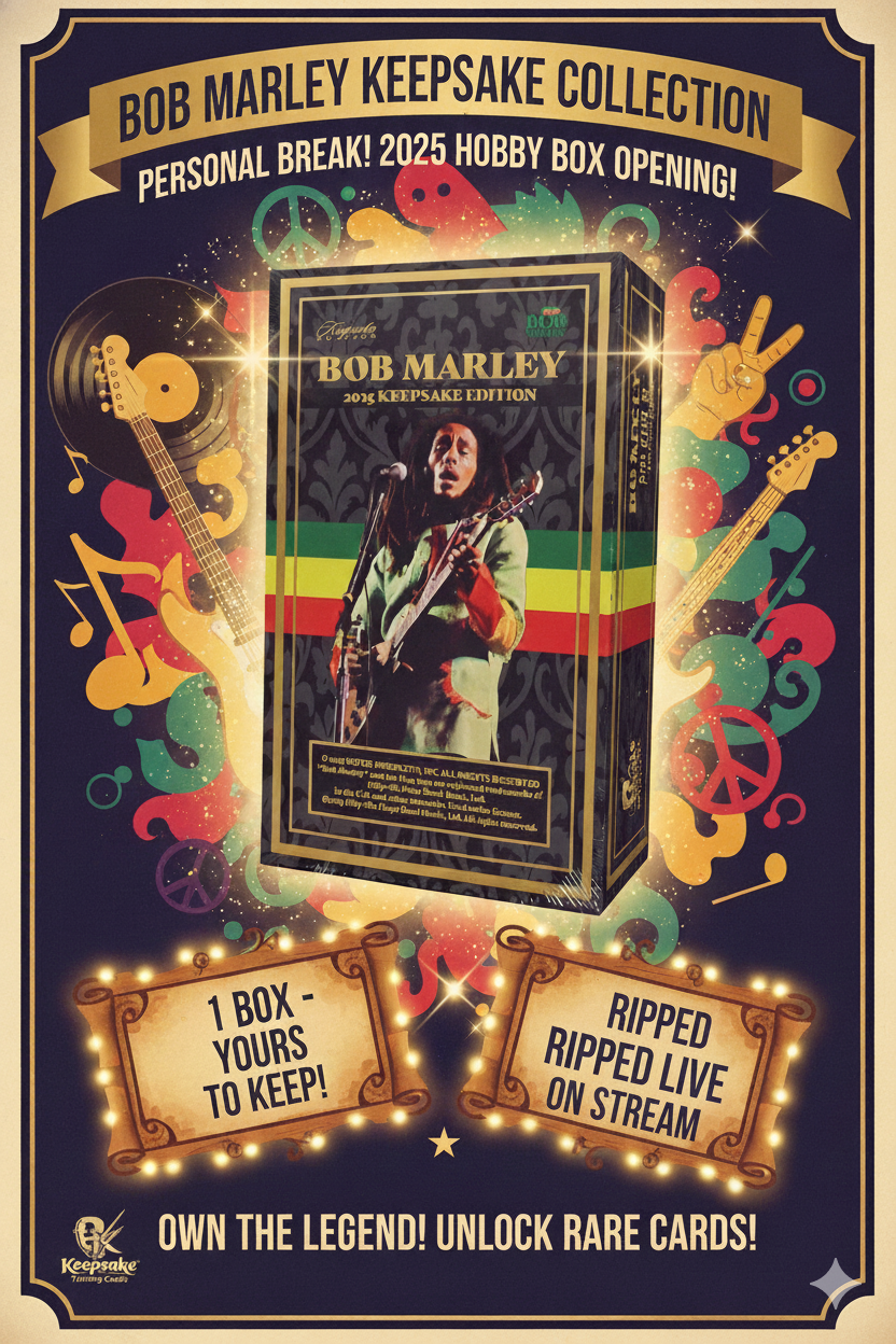 Bob Marley Keepsake Premiere Hobby Edition Box