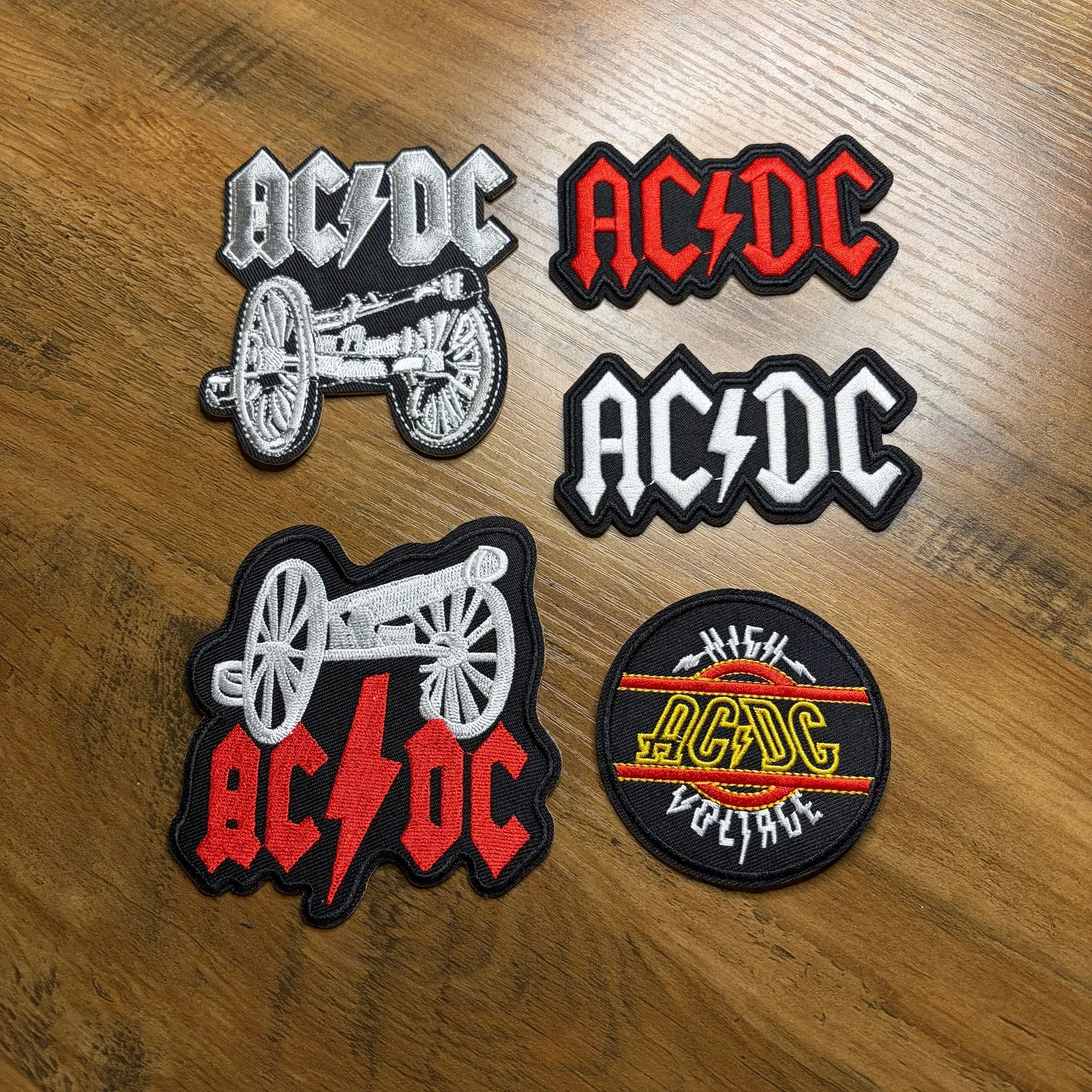 AC/DC 5 Pack Patch Kit