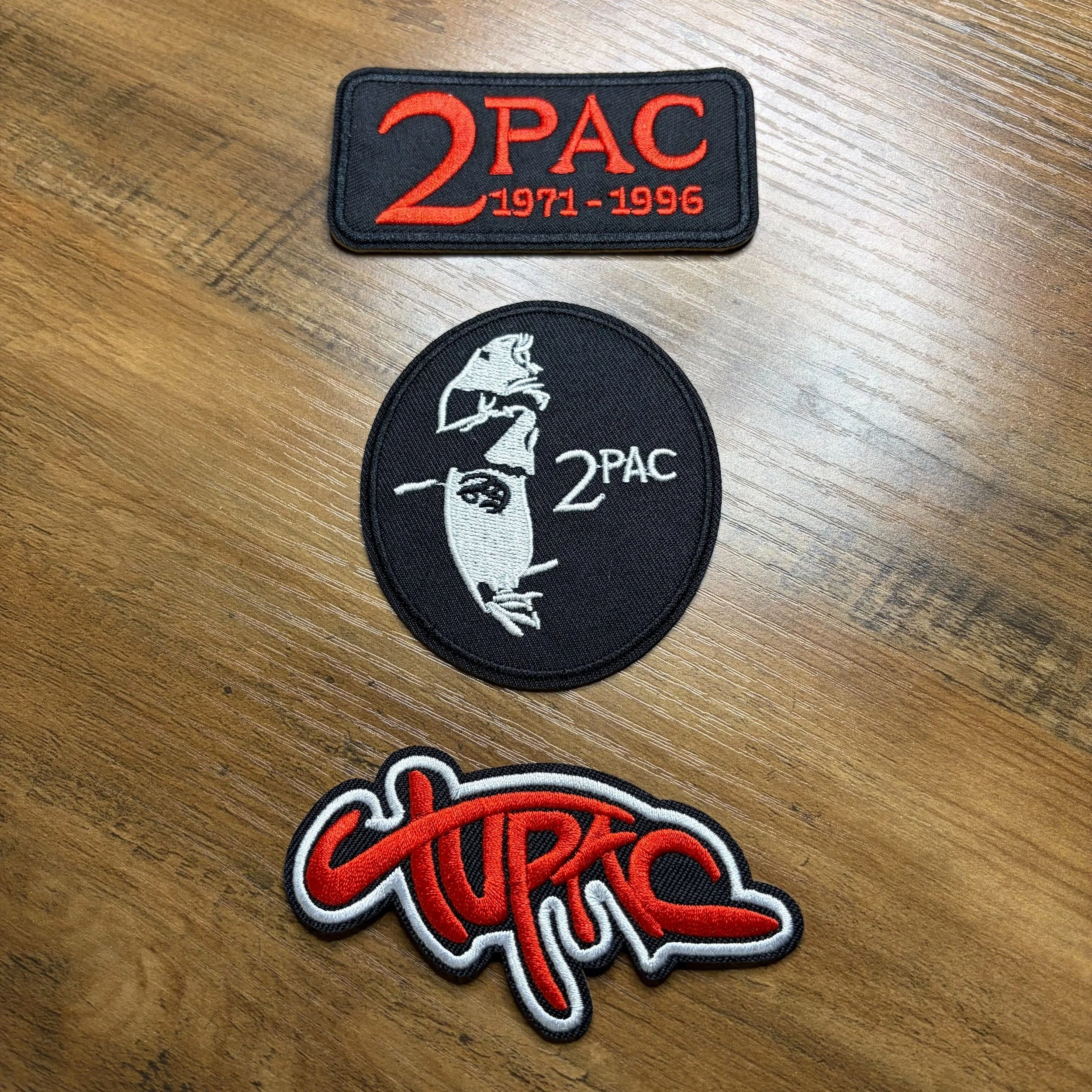 Tupac Shakur 3 Pack Patch Kit