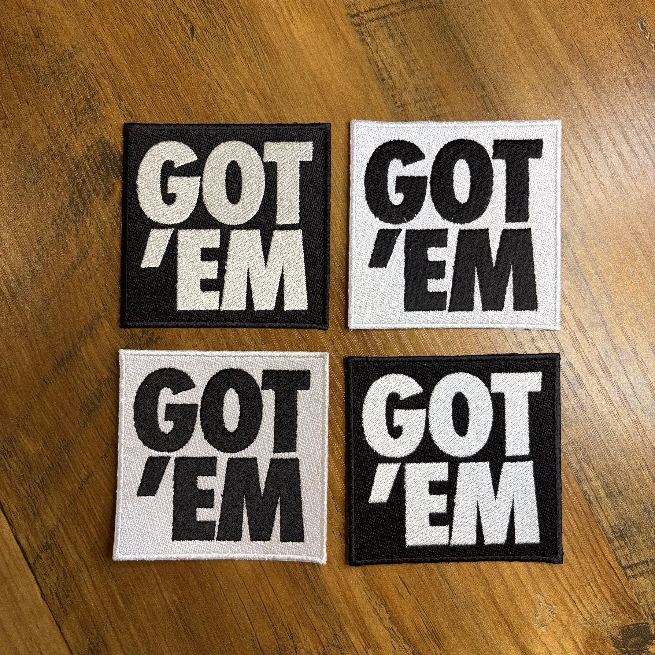 Snkrs GOT 'EM Nike 4 Pack Patch Kit