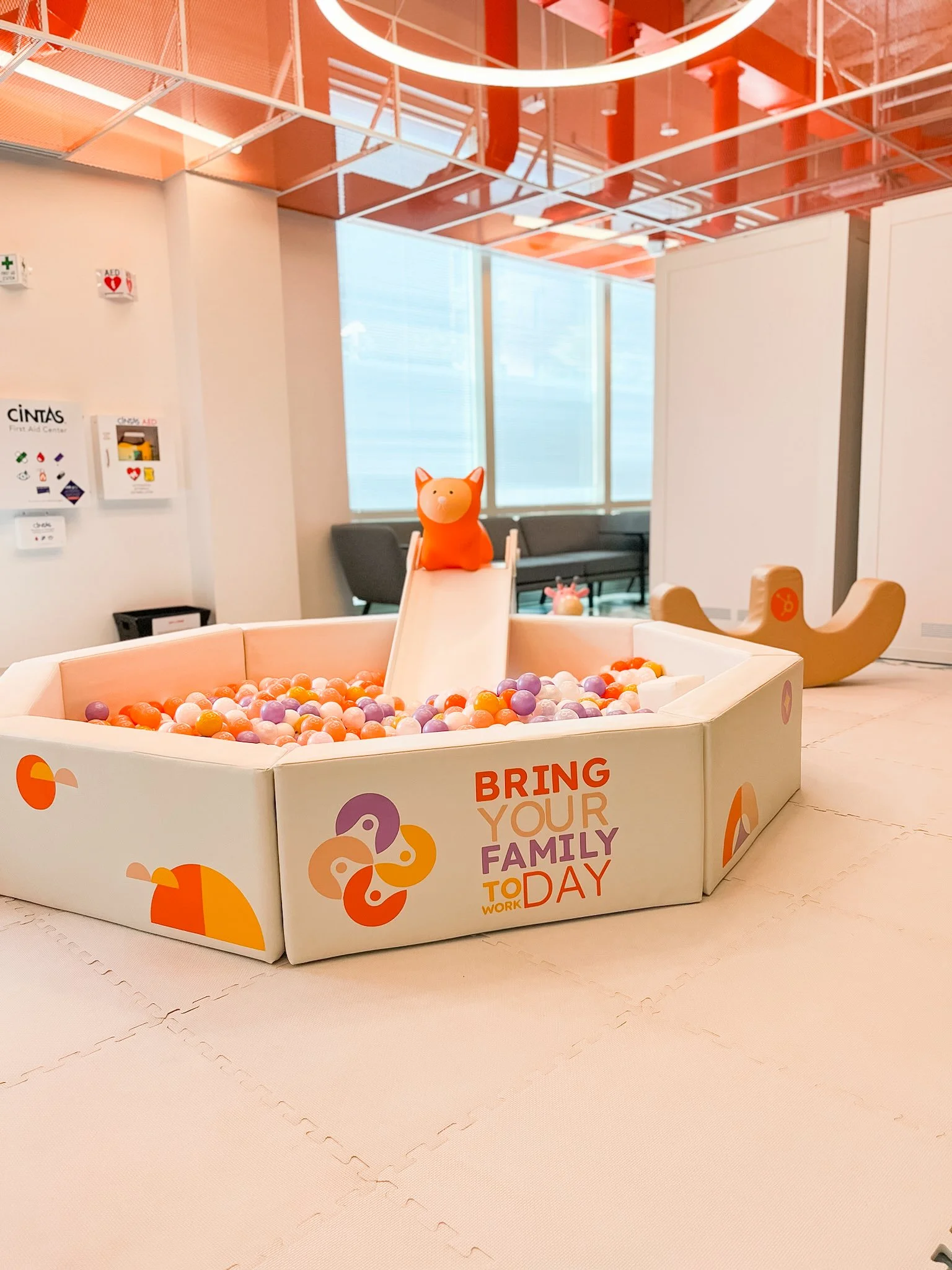 Hubspot Family Day; ballpit boston