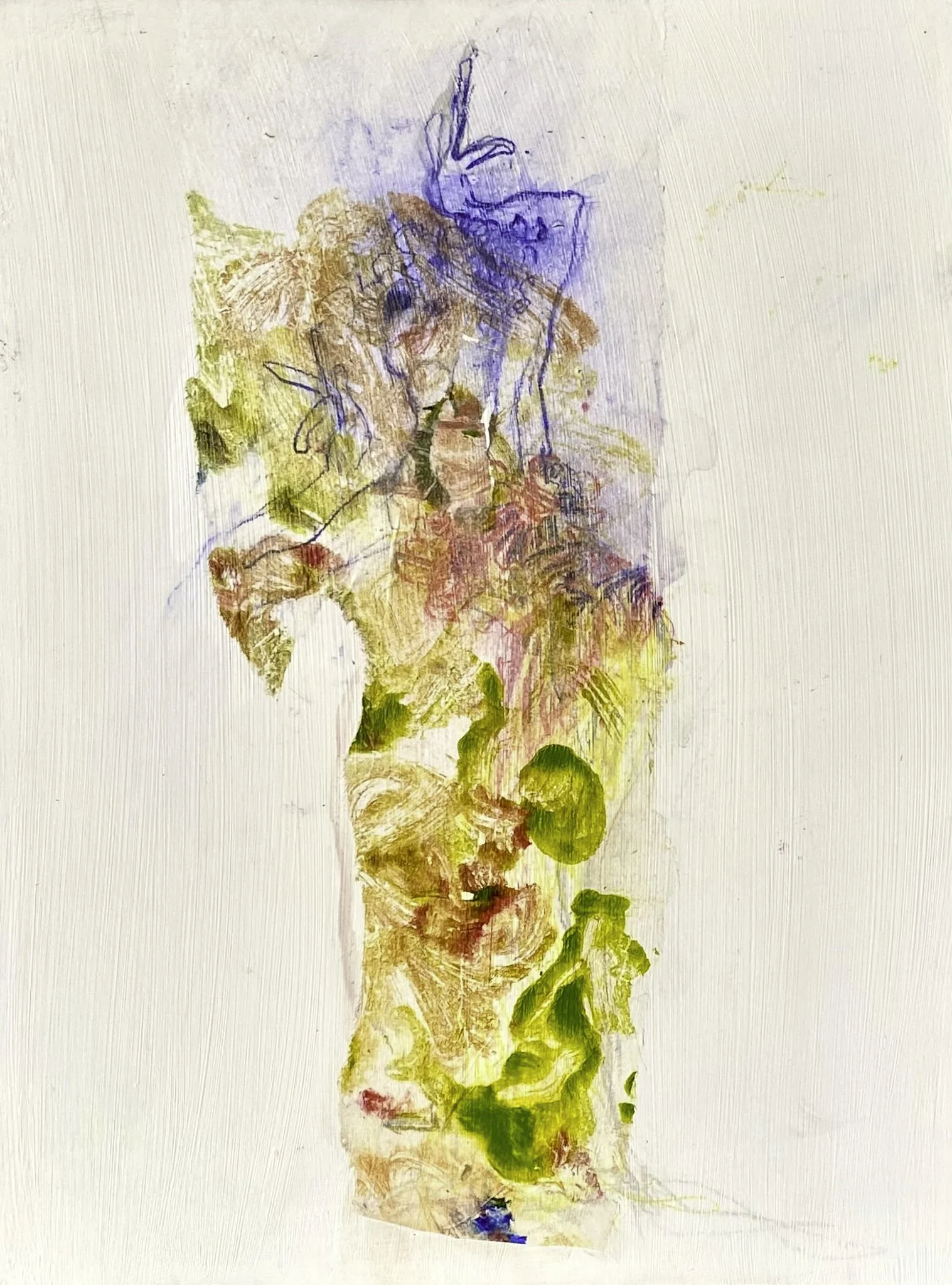 ‘Terpsichore’ Ink, Acrylic, on Wood Panel, 220mm x 300mm, 2025