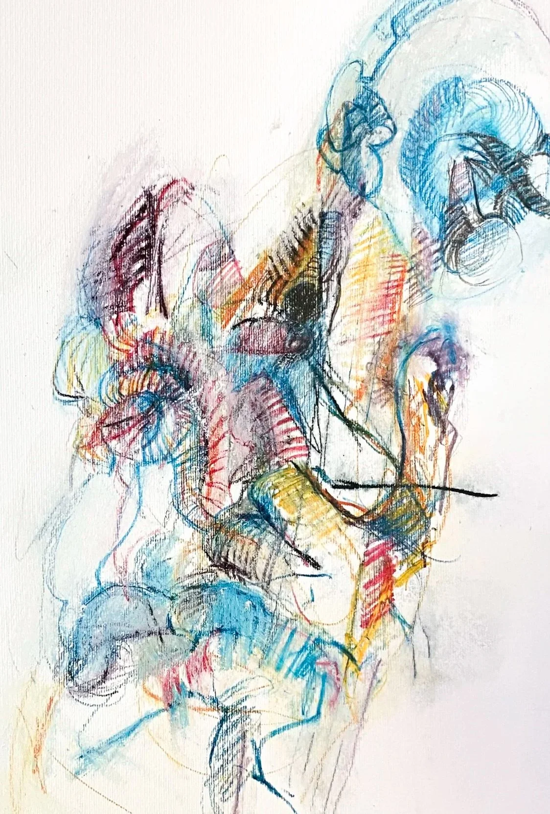 ‘Bass’ Ink on Paper, 240 x 400 mm, 2025