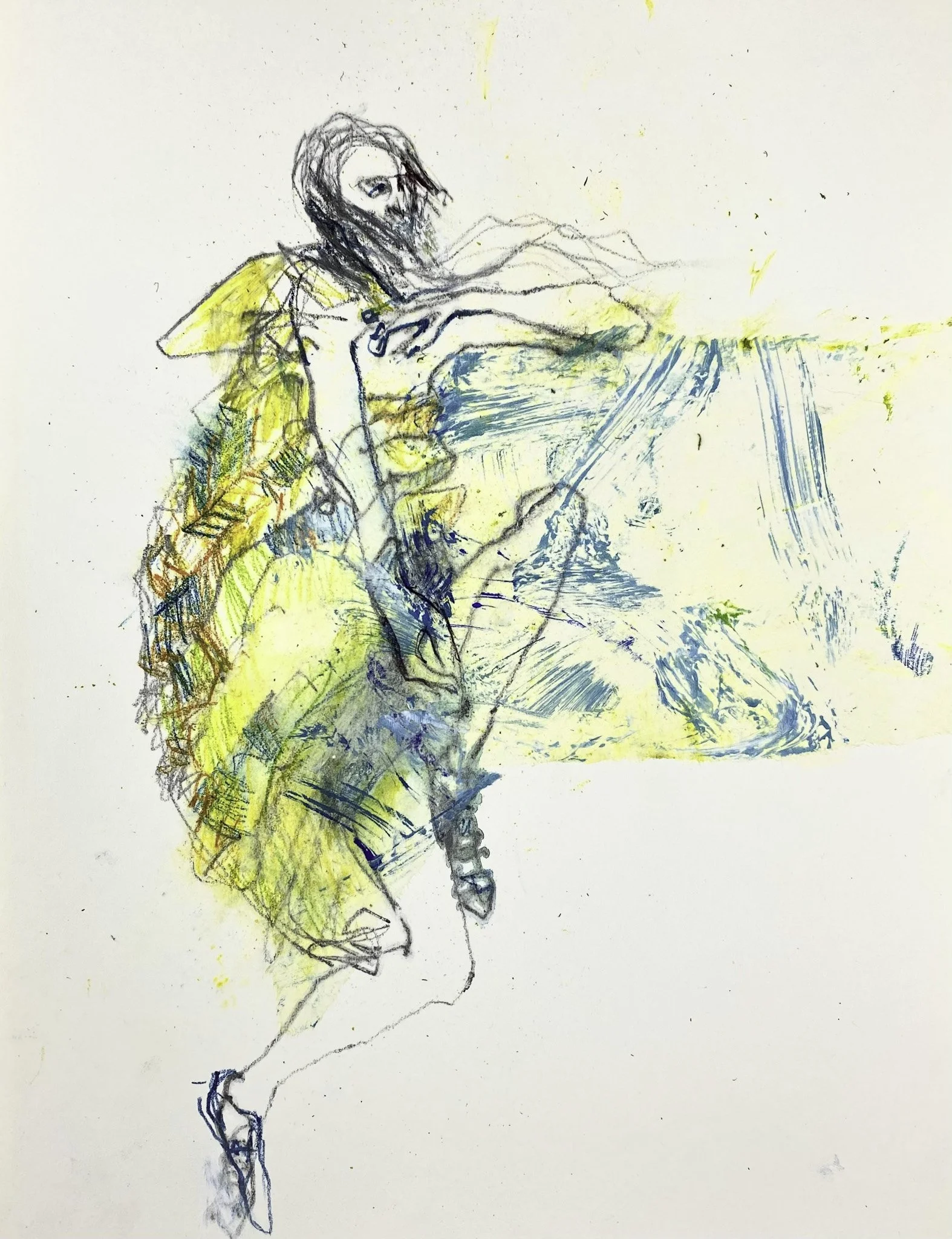 Study (Fashion), Ink on Paper, 260mm x 360mm, 2026