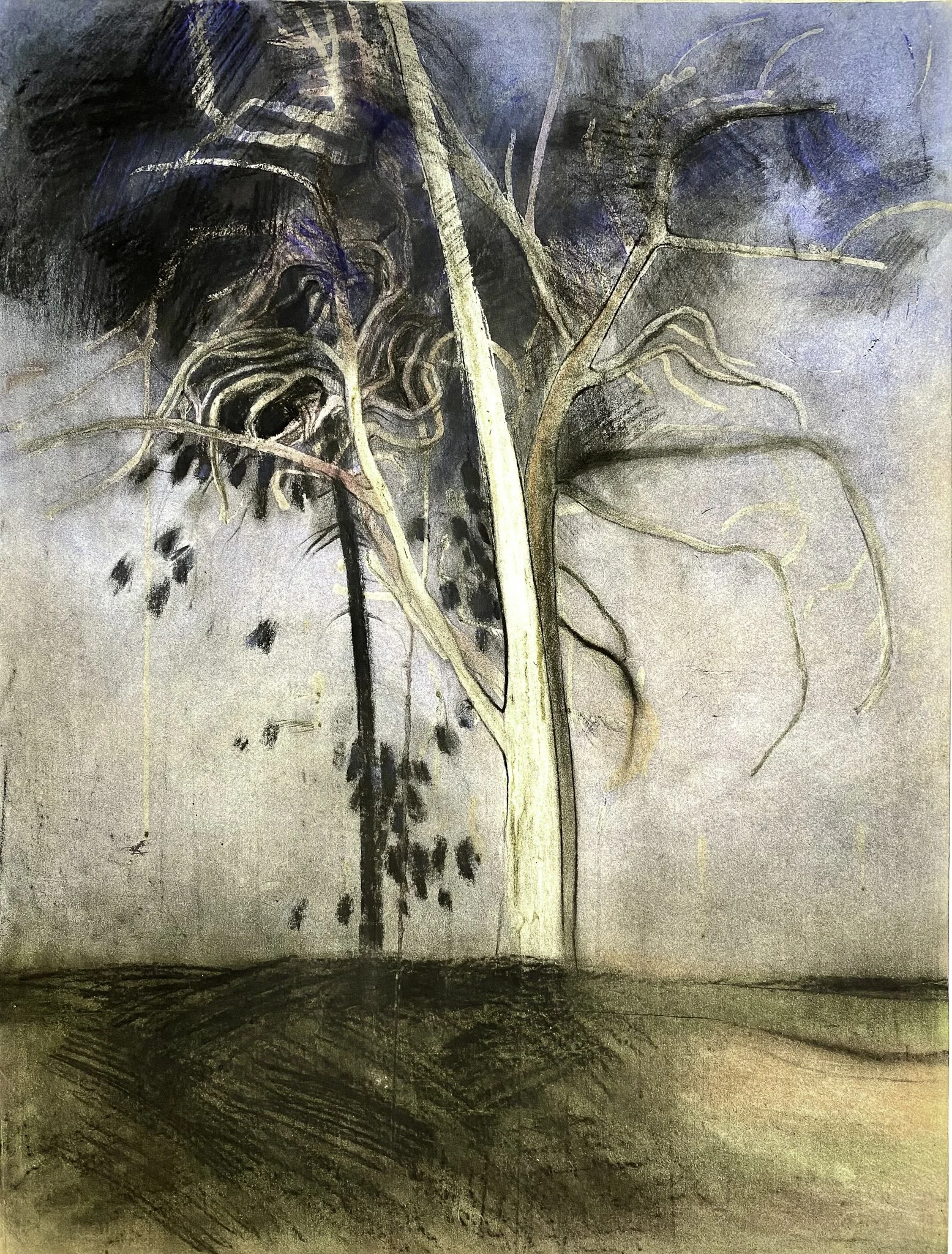 ‘Before the storm’, Ink on paper, 400mm x 590mm, 1990s