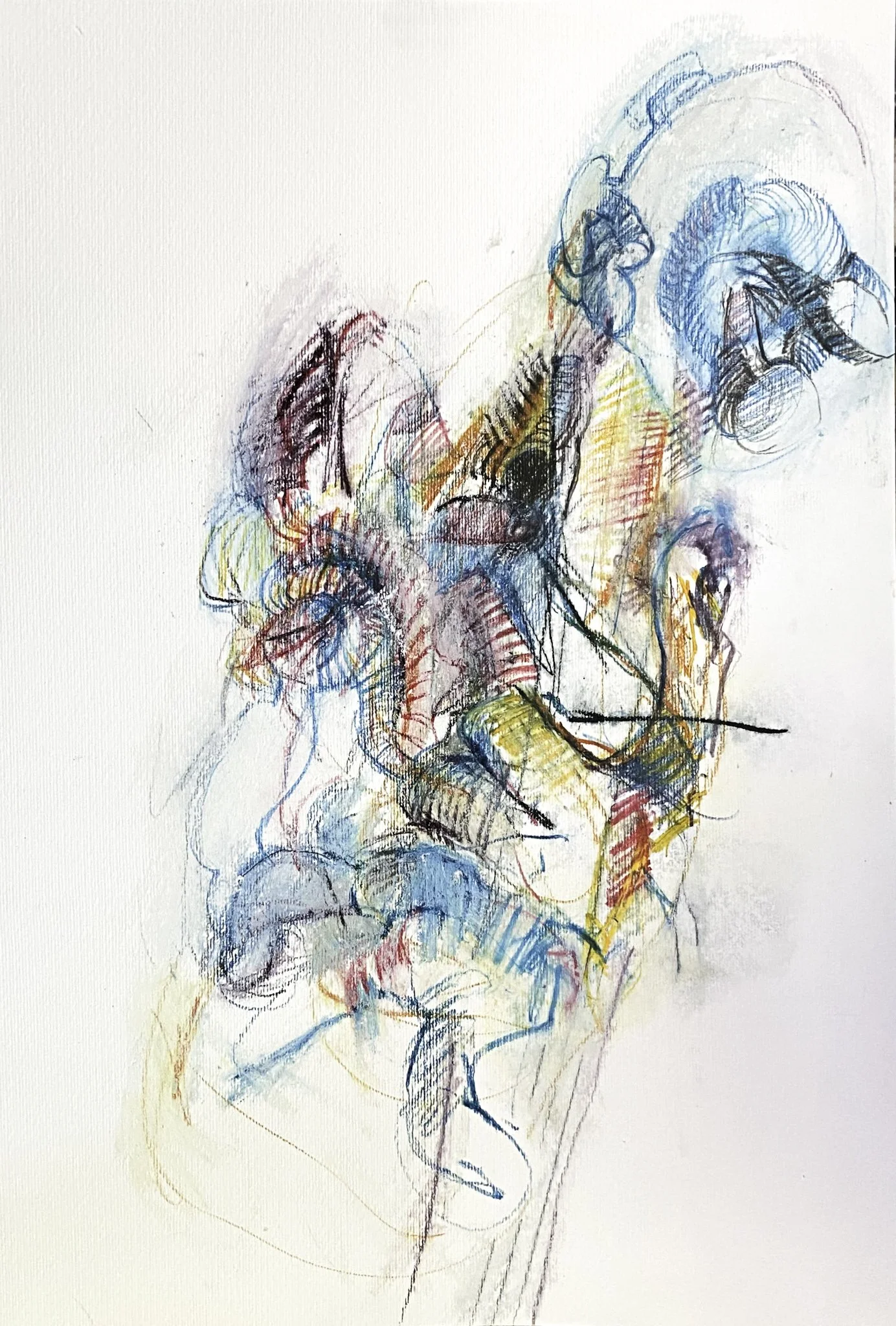 ‘Bass’ Ink on Paper, 297mm x 420mm, 2025