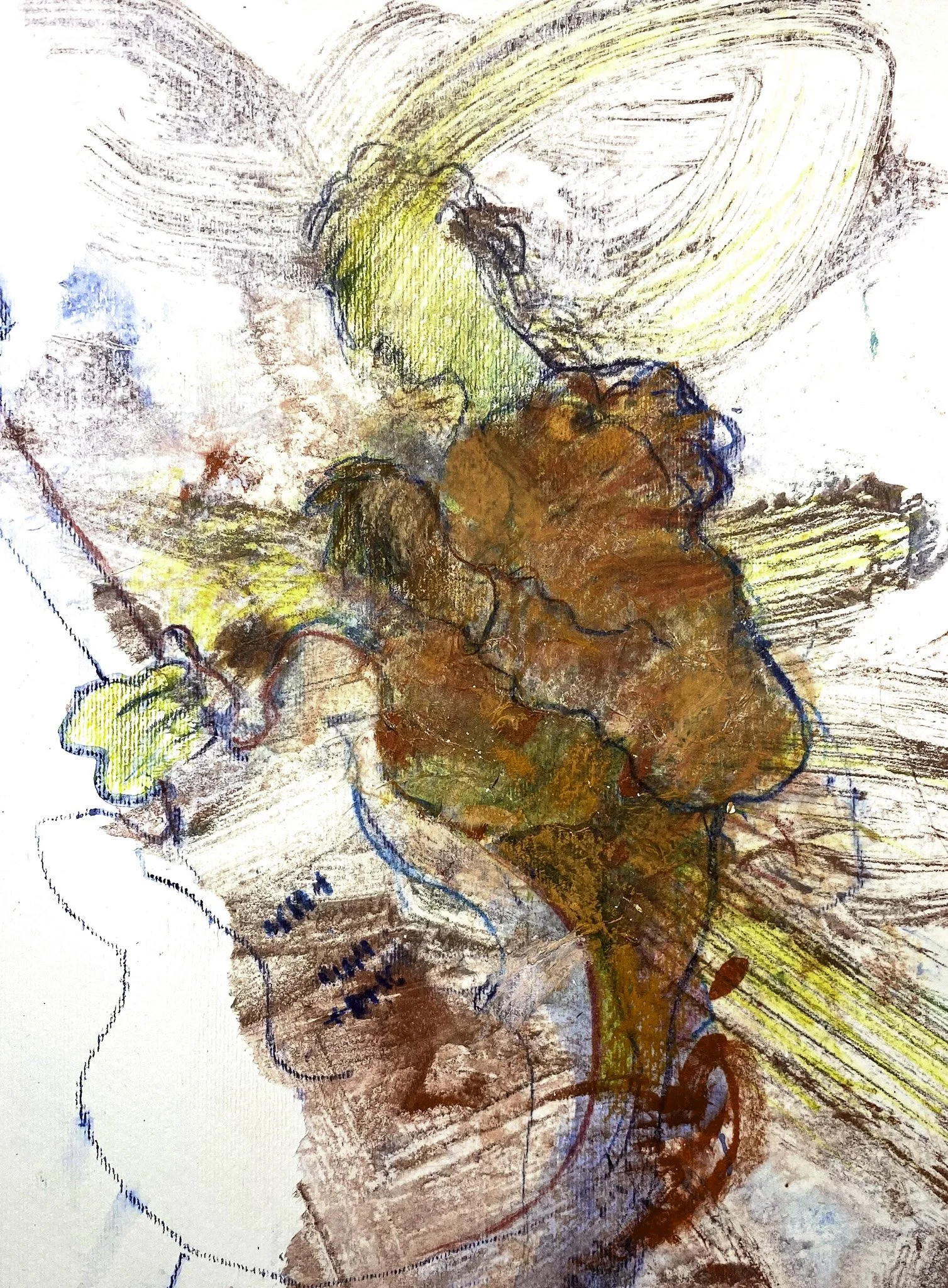 ‘RiffFF’, Ink, Acrylic on Paper, 260mm x 380mm, 2026