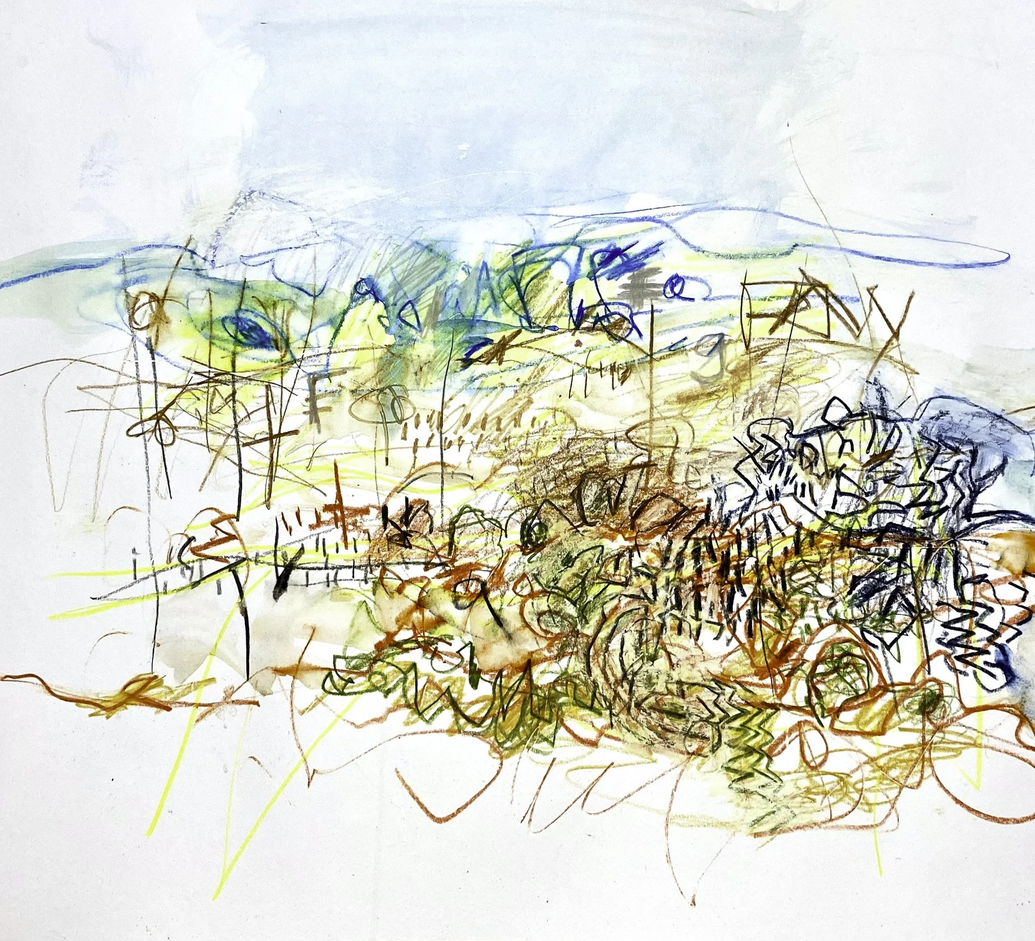 ‘Autochthon (Chthonius)’, Ink, Watercolour on Paper, 440 x 410 mm, 2026