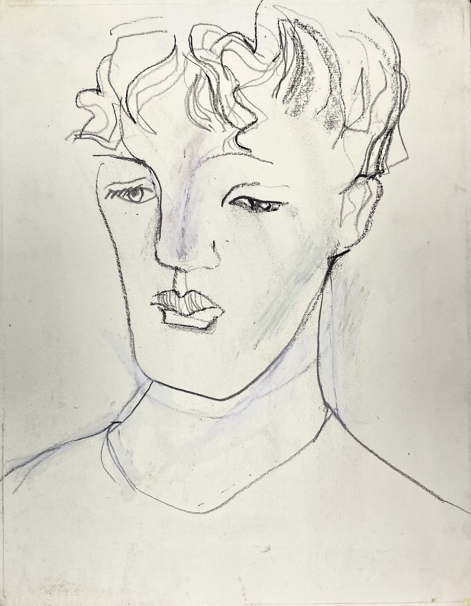‘Shine the Light Backwards, Ink on Rag Board, 260 x 330 mm, 2026
