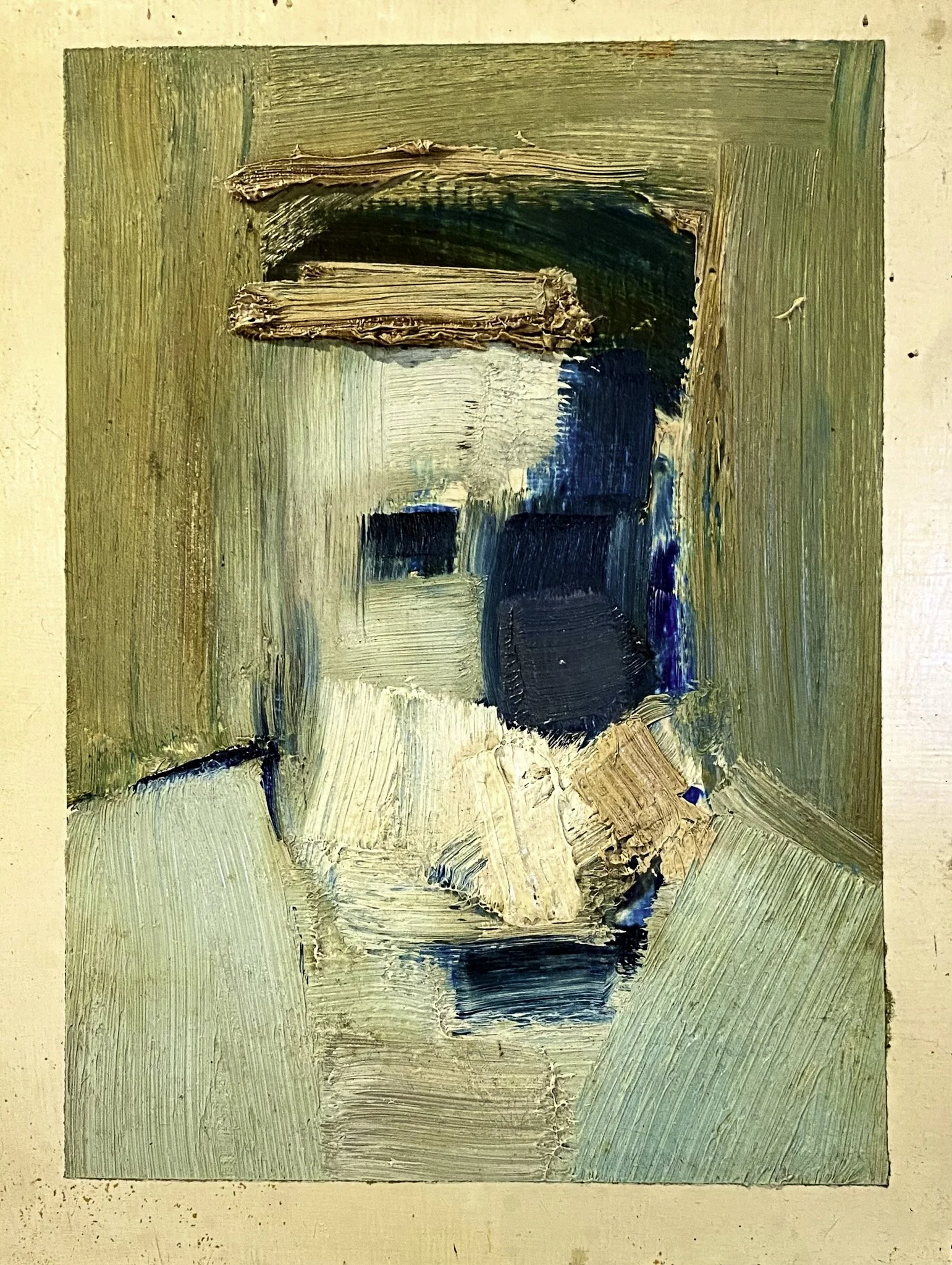 ‘Study’ (Old master portrait), Oil on Panel, 230 x 300mm, 1980s