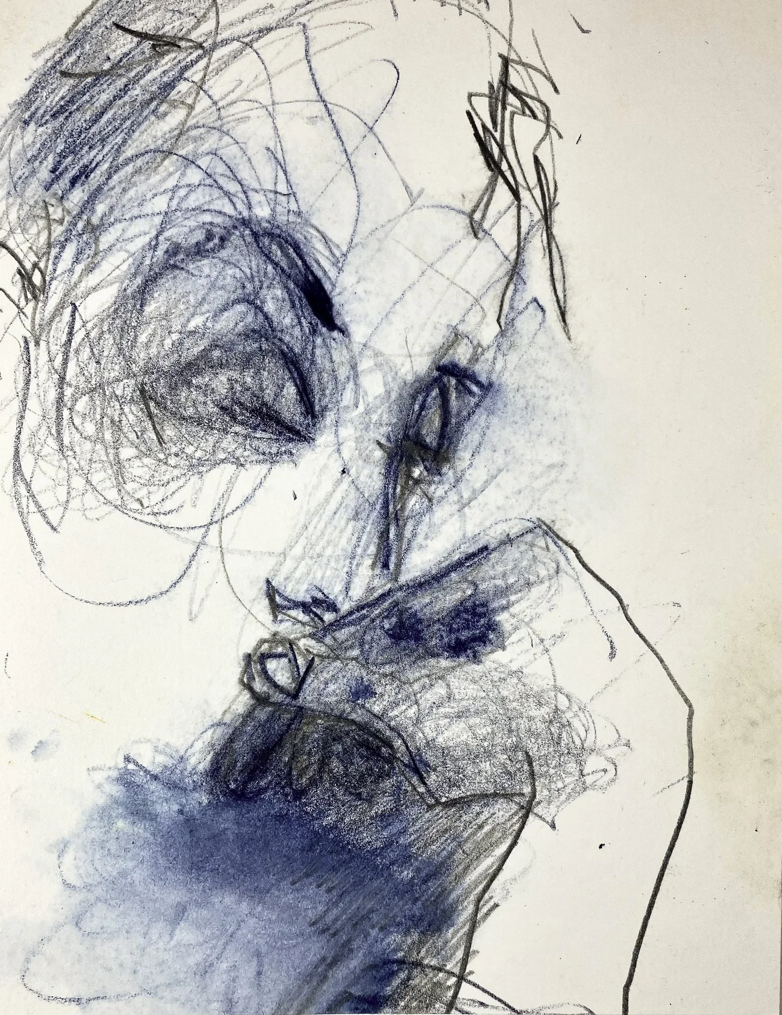 ‘Durer's Wife 4’ Ink Pencil on Paper, 210 x 300 mm 2026