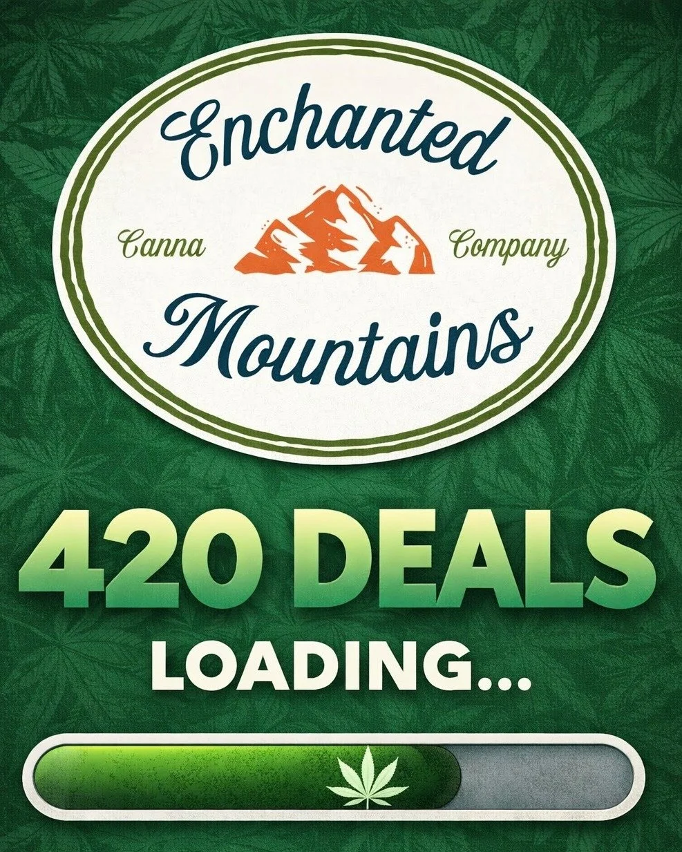 Stop in this weekend for Great Deals on great products. 

First 100 sales gets a special deal!

 Or order online at https://enchantedmountainscannaco.com/

#EllicottvilleNY