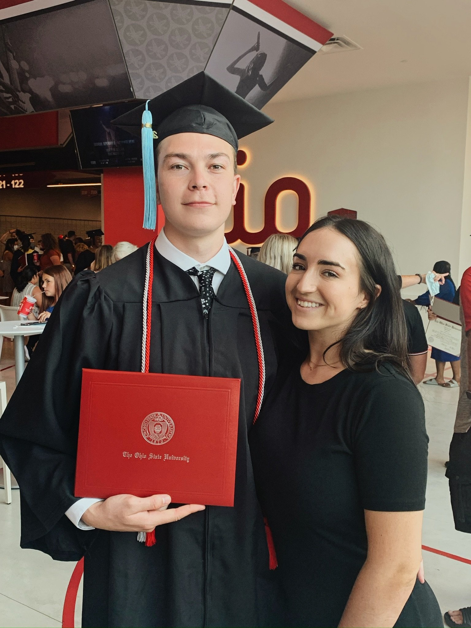 Chayton's graduation from OSU - 2021