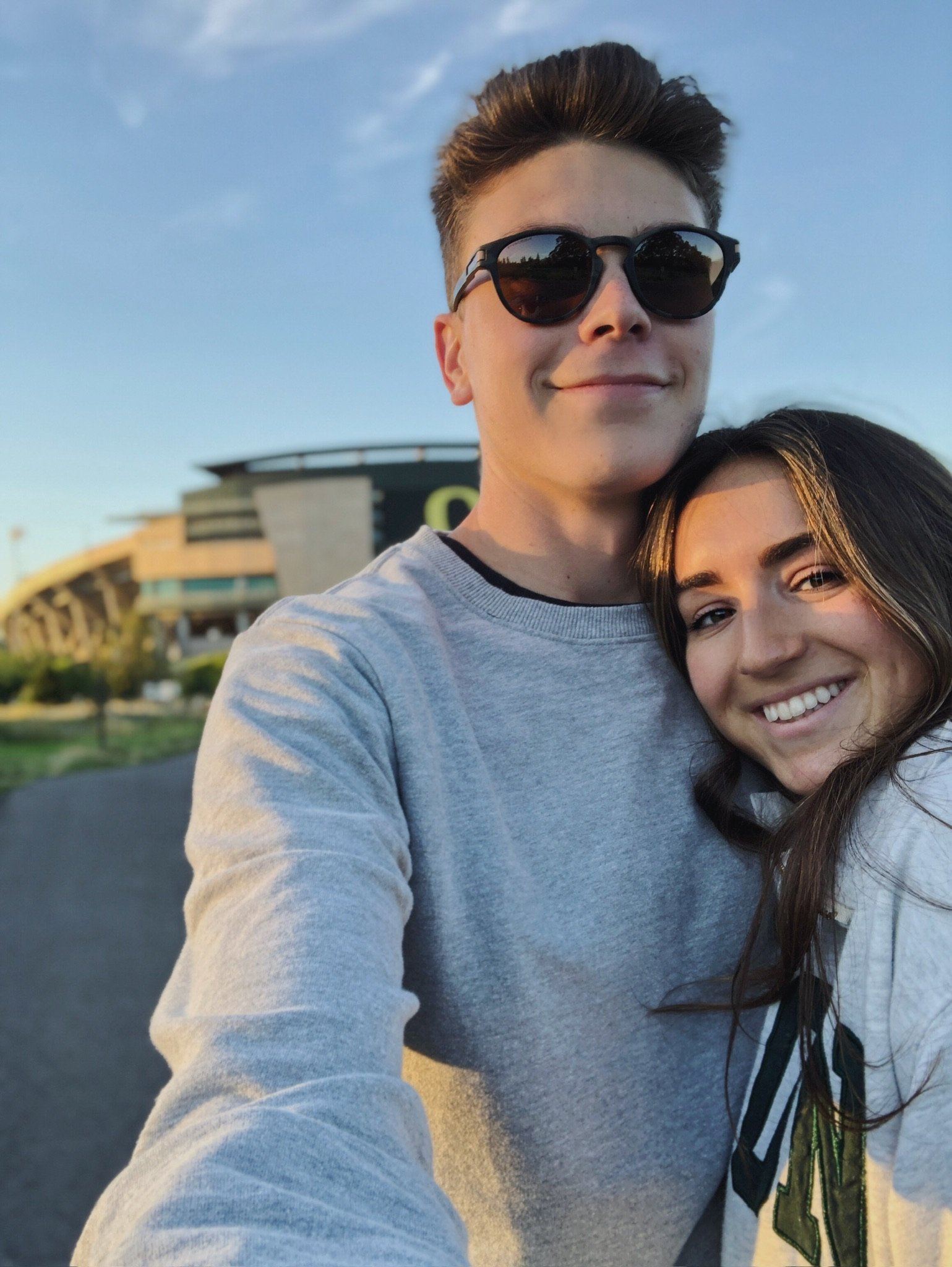 Chayton visits Camille in Eugene - 2019